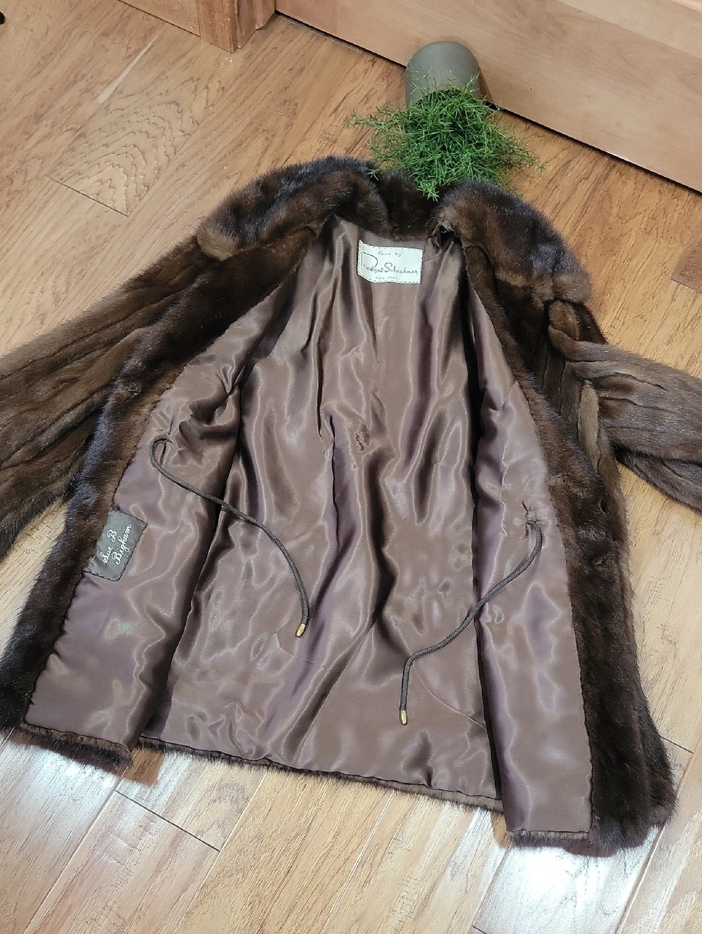 VTG Robert Schechner NY Mink Coat - Picture 7 of 14